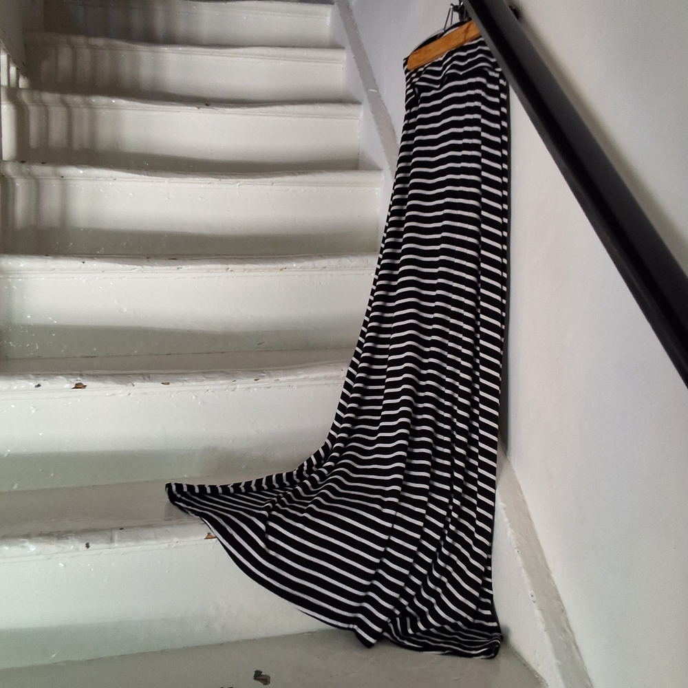 Ultra Maxi Striped Skirt